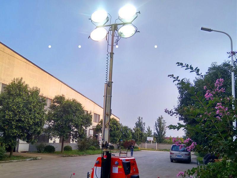 戶外施工應急照明，應如何選擇合適的移動照明燈車？